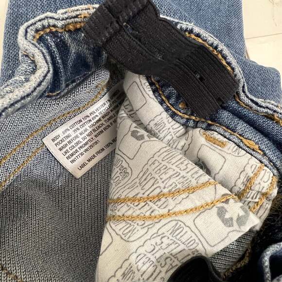 Cat & Jack Distressed Skinny Jeans Medium Wash Size 5 - Picture 5 of 5